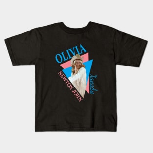 OLIVIA FANS ART 80'S Kids T-Shirt